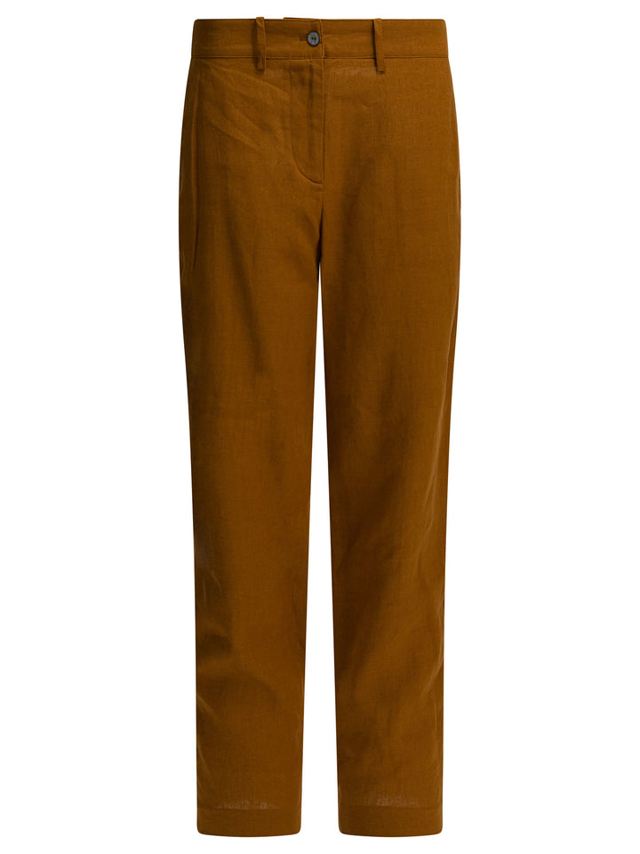 Ines De La Fressange  Trousers - Brown | cc1d99591f95b1423a958a8d5b1889a28148303b
