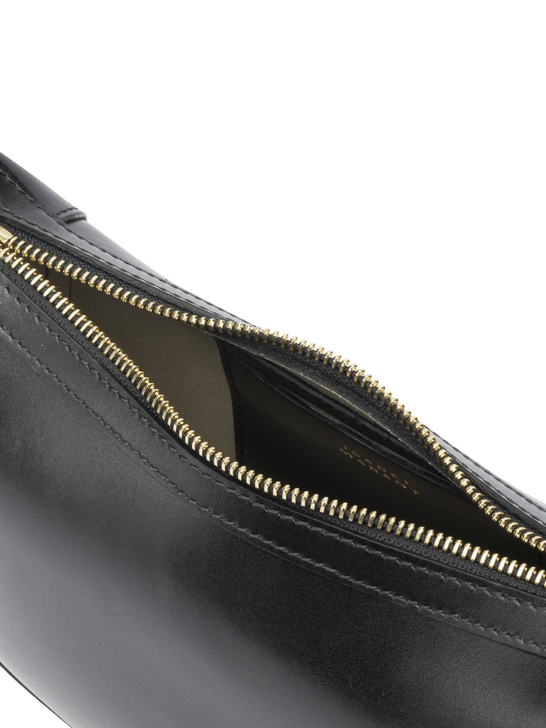 Isabel Marant Oskan Moon Shoulder Bags - Black | 6cb7ccbe0e7b415dd2a1693ba97d7298fe522a0d