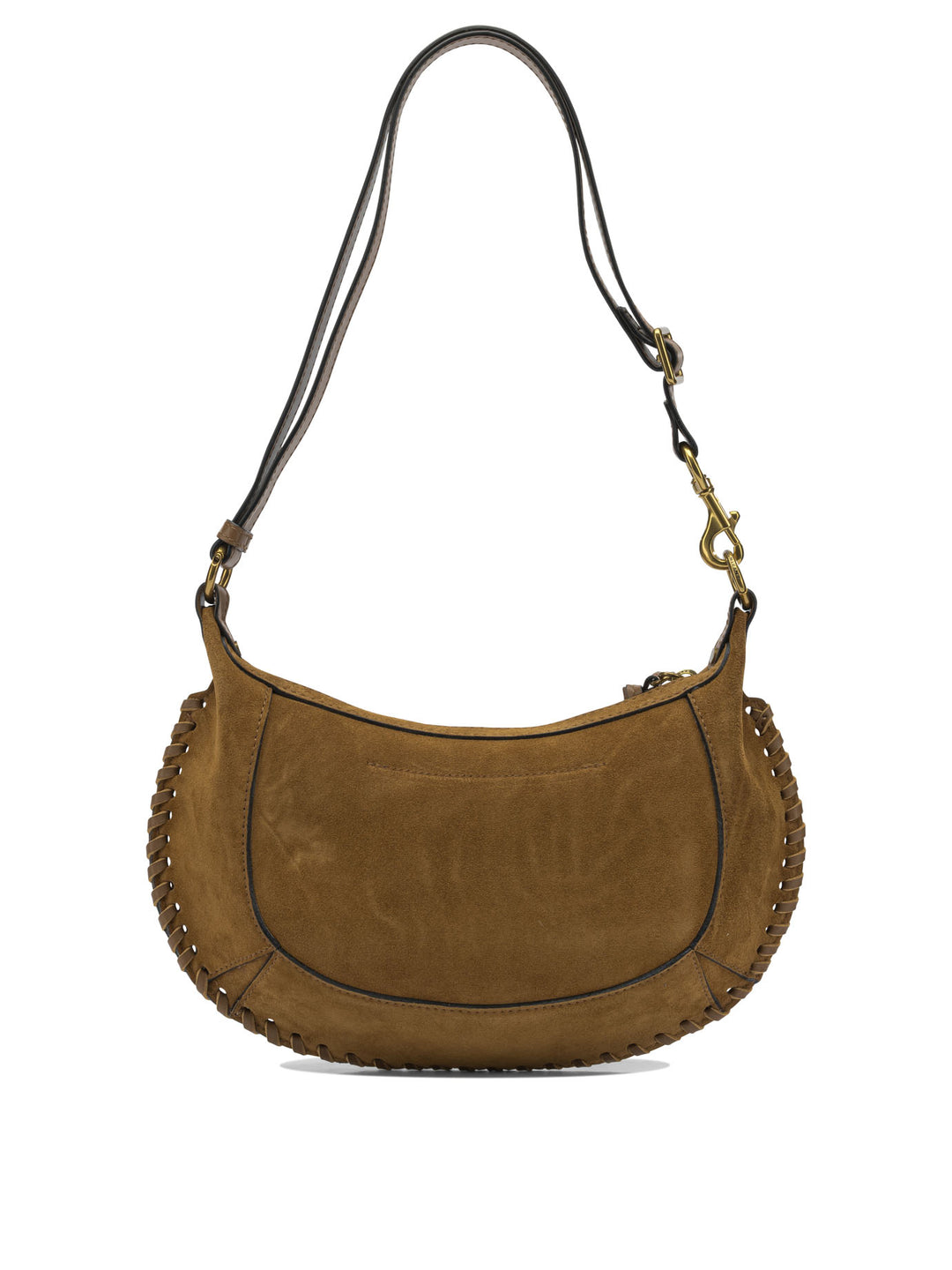 Isabel Marant Oskan Moon Shoulder Bags - Brown | dd83cdf4d342330353e225b29635833551fa8d83