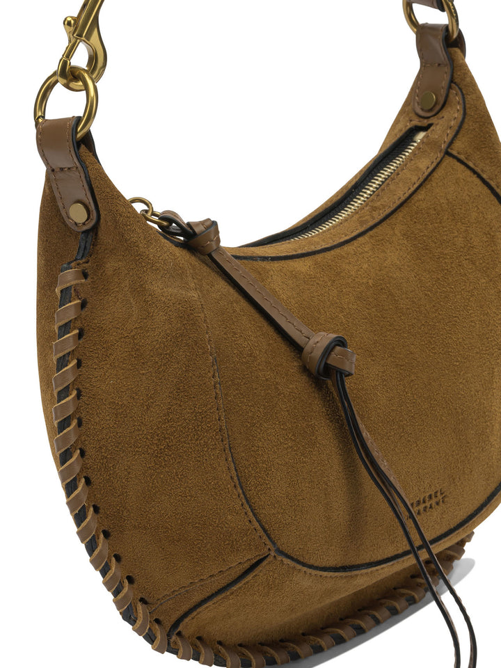 Isabel Marant Oskan Moon Shoulder Bags - Brown | 0d1db5b80808e0f38566b93de04cb47185cb55b6