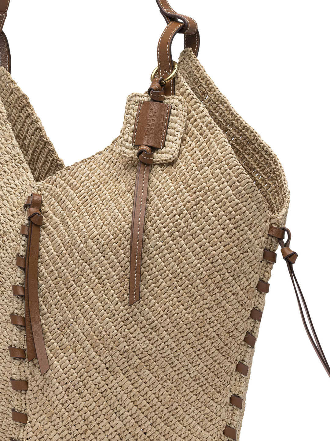 Isabel Marant Tampa Shoulder Bags - Beige | 331117a3becd9738f96cccaf94b3ad2a23a459fe