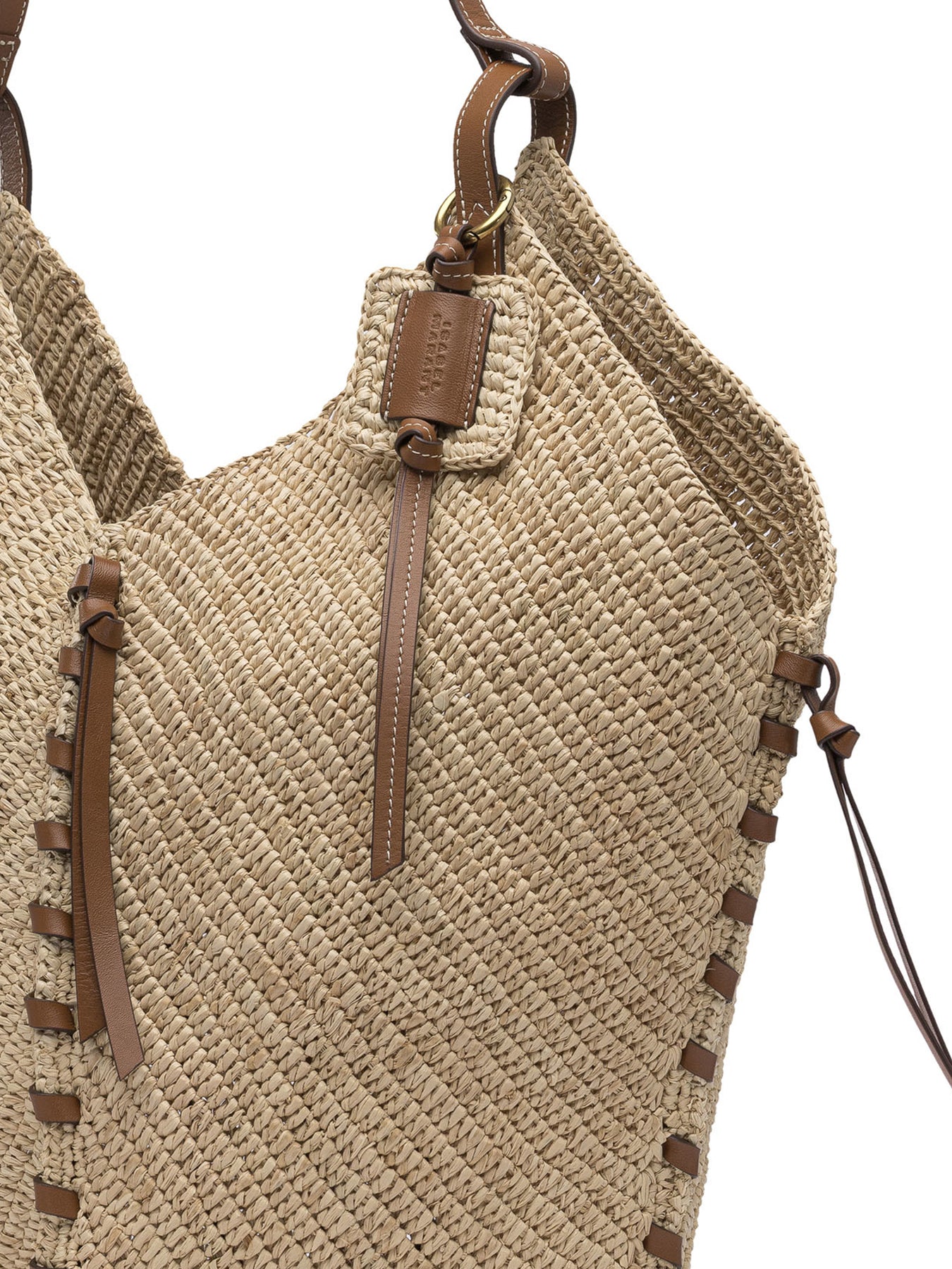 Isabel Marant Tampa Shoulder Bags - Beige | 331117a3becd9738f96cccaf94b3ad2a23a459fe
