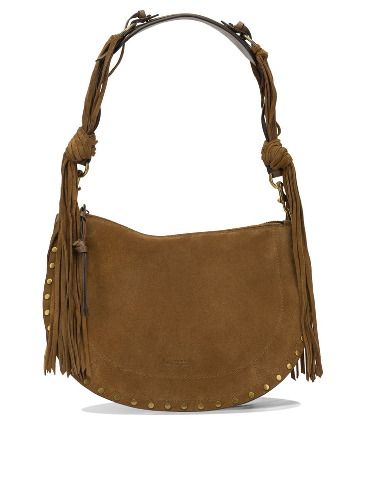 Isabel Marant Oskan Soft Shoulder Bags - Brown | 60d0605ceefccca1cd275d08cf8444dc10a2976a