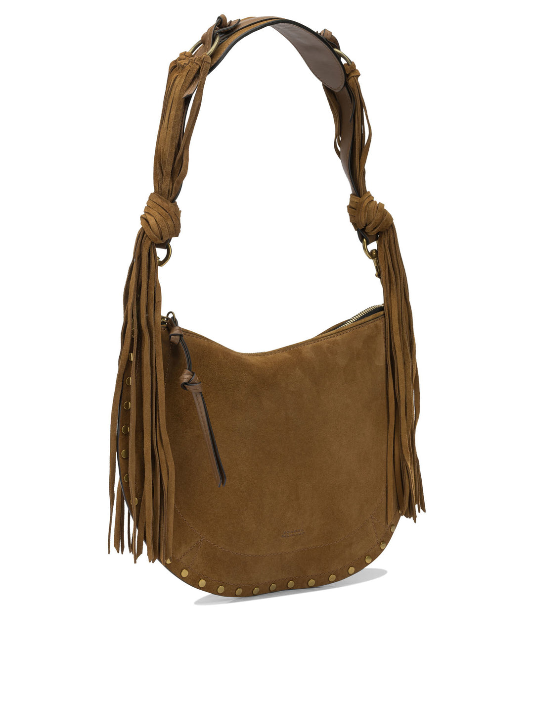 Isabel Marant Oskan Soft Shoulder Bags - Brown | 4cec2cee04b6c3e878540939f95f005fcae6865d