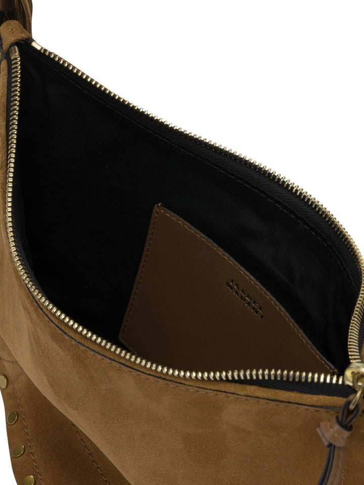 Isabel Marant Oskan Soft Shoulder Bags - Brown | 3cc6bd65da4aab3bcc906a59b27caab4ecfd2c12