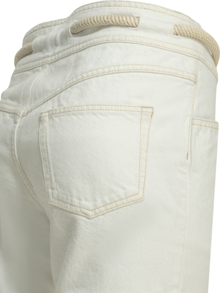 Isabel Marant Alison Jeans - White | 02172a1ae26c24c6f8c9b6c2ce161403c693b90e