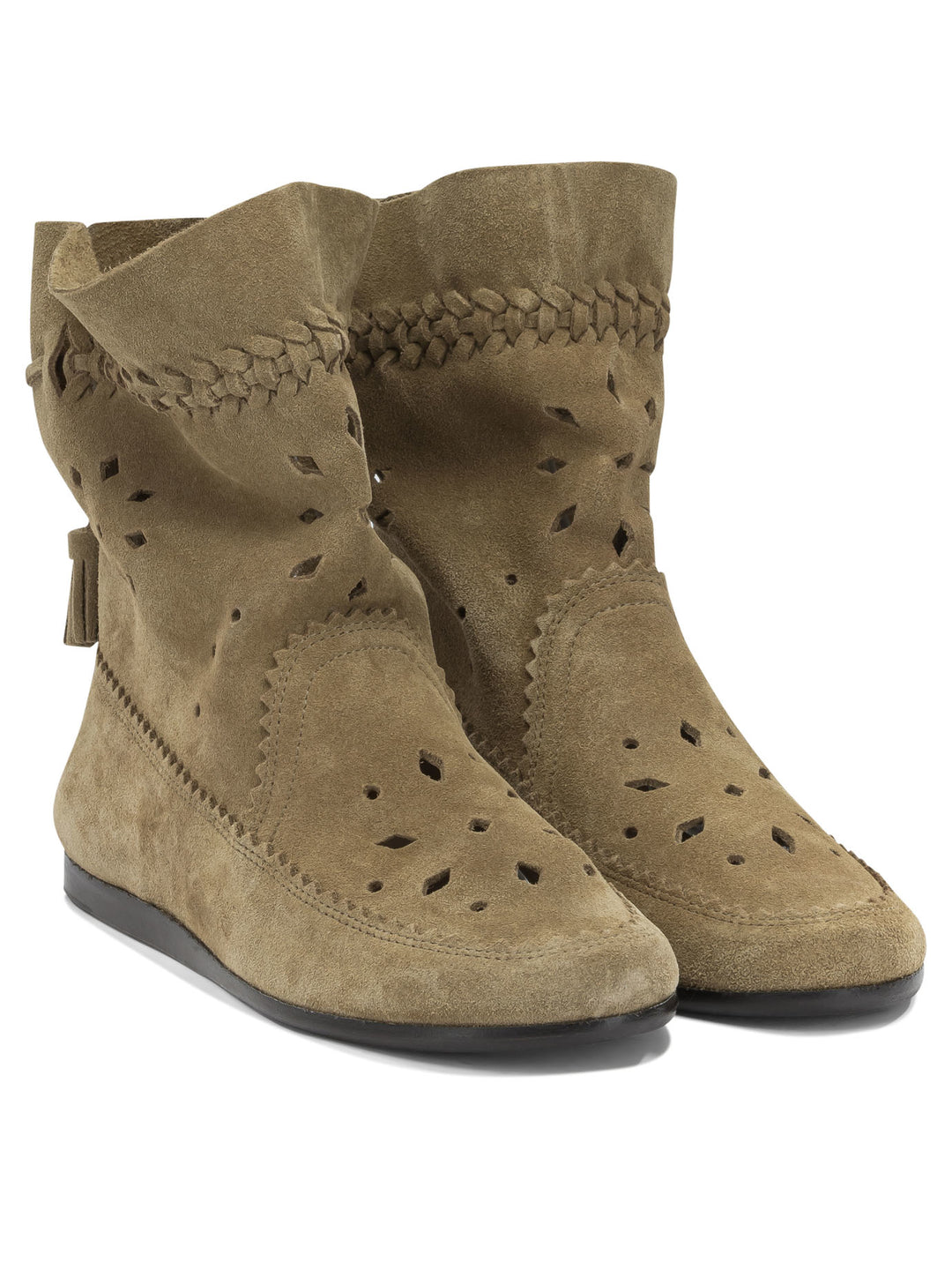 Isabel Marant Woosta Boots and Ankle Boots - Beige | 7265916792103d48d17d737fc5339c067493ef02