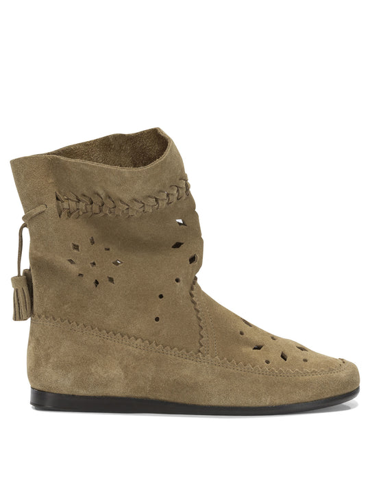 Woosta Boots And Ankle Boots Beige