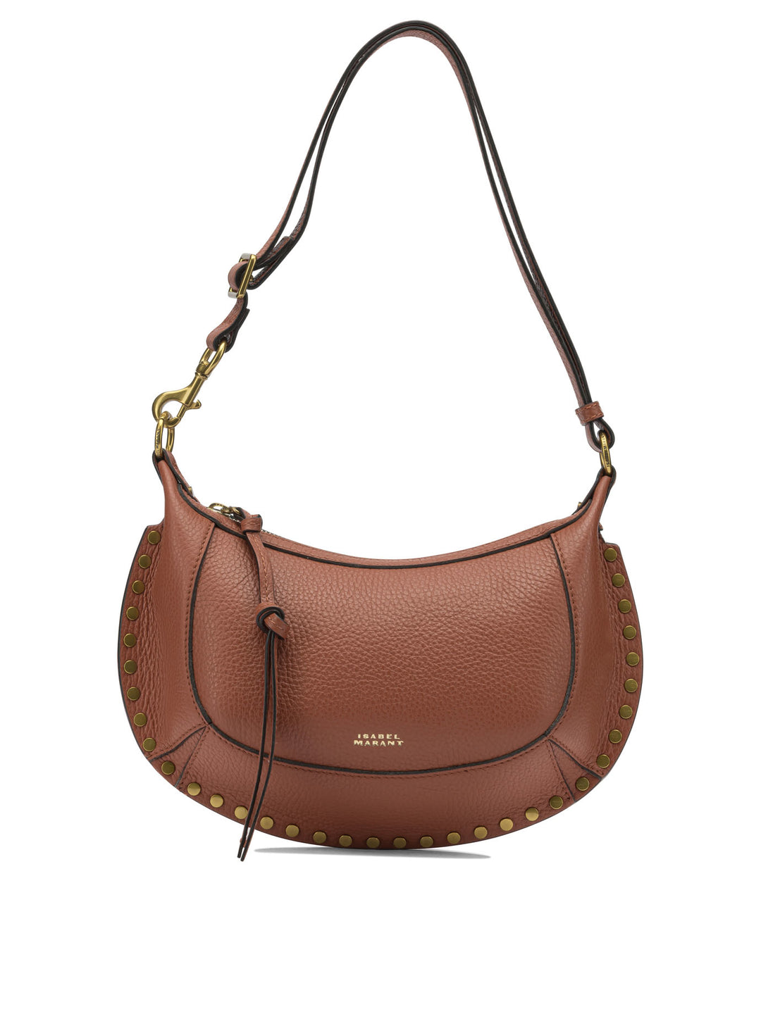 Isabel Marant Oskan Moon Shoulder Bags - Brown | 694f2a1f3fd741a501d1dad187dfd81da5434613
