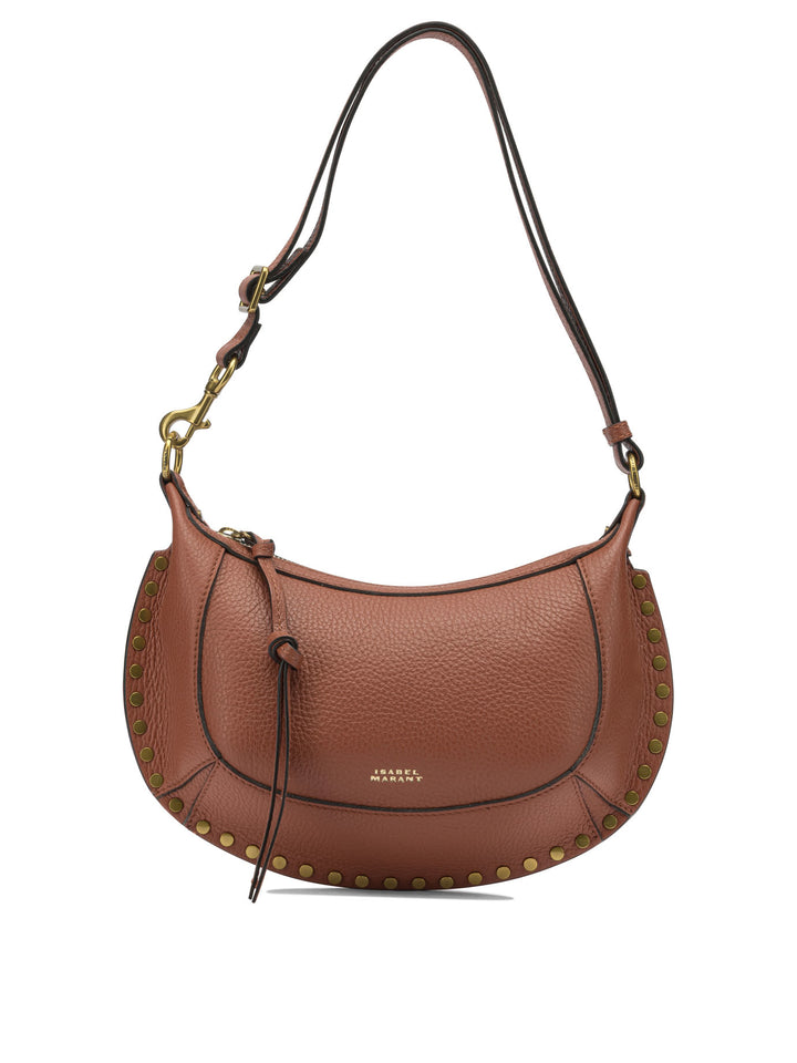 Isabel Marant Oskan Moon Shoulder Bags - Brown | 694f2a1f3fd741a501d1dad187dfd81da5434613