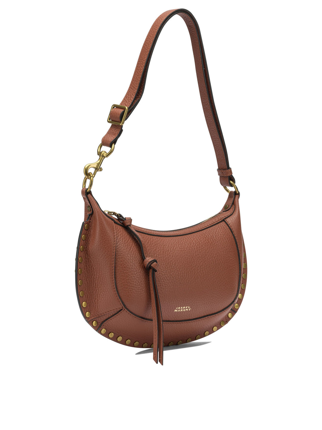 Isabel Marant Oskan Moon Shoulder Bags - Brown | bfd4619f6c35f94d66e44d419bdcfbb04008e7d1