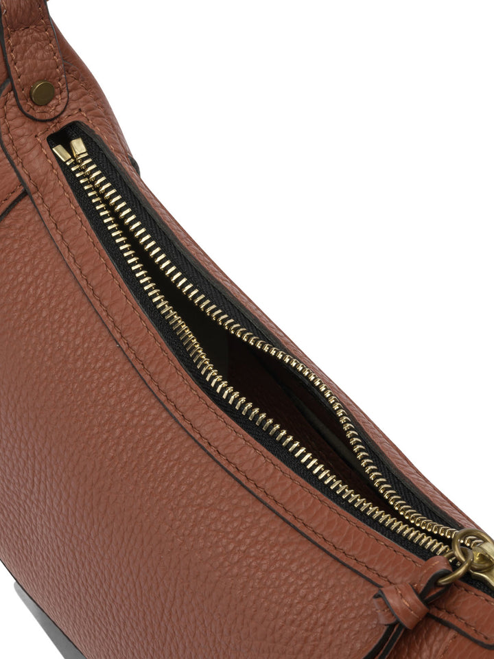 Isabel Marant Oskan Moon Shoulder Bags - Brown | 7213b7a09935e9a2f4a4926eff5ac516c8997b85