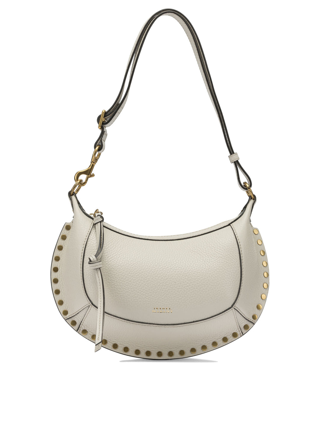 Isabel Marant Oskan Moon Shoulder Bags - White | 49037bfdd337d6d4633f2434ff1ff08cec88c035