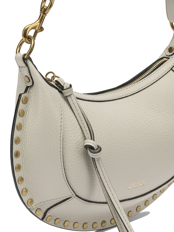 Isabel Marant Oskan Moon Shoulder Bags - White | e3a52599048ee9ad4c634a163a532e0cb0248355