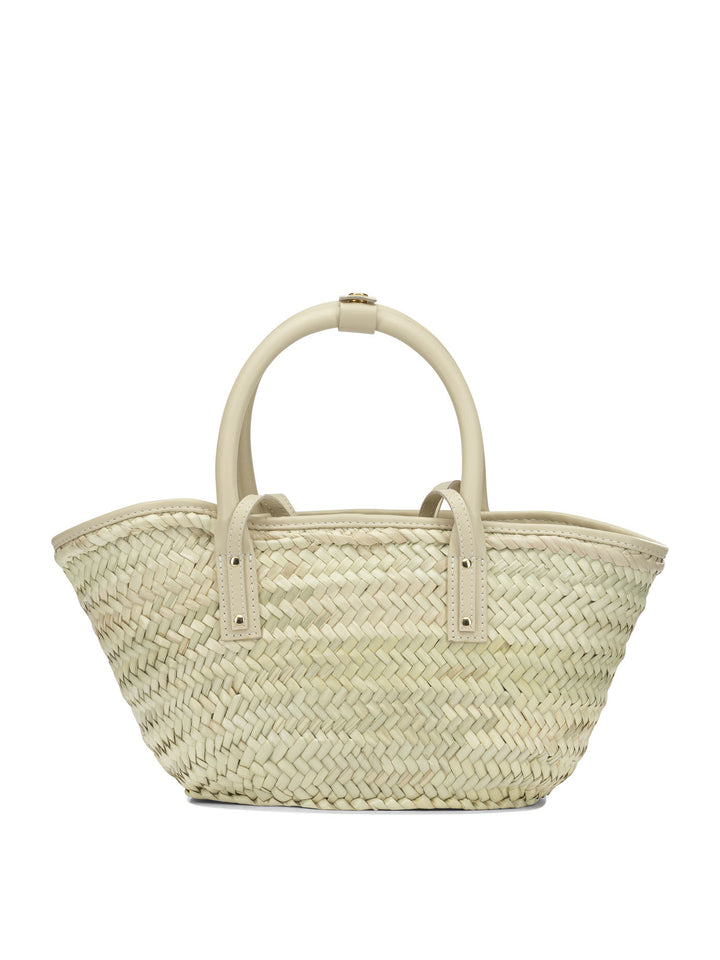 Jacquemus Le Petit Panier Soli Handbags - White | d48fec3e0156ed6f0e44f30d2a4cec677adef4ec