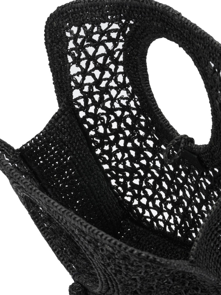 Jacquemus Le Petite Carre Spiaggia Handbags - Black | af789f1879e43ed03625a6a5e5cf335bf562eaa4