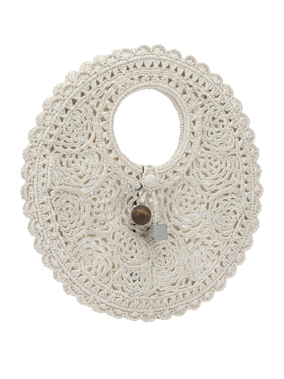 Jacquemus Le Petit Rond Spiaggia Handbags - White | 4a1dcc7d1d623a68282669117f5d3f8576de82b7