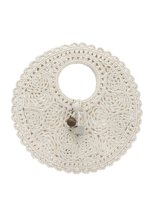 Le Petit Rond Spiaggia Handbags White