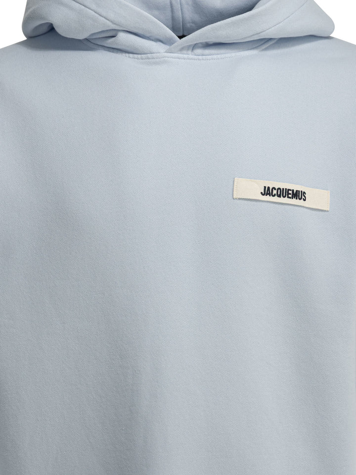 Jacquemus Gros Grain Sweatshirts - Light blue | 830f1aa4c5d8ba5d97be80480a5a170626d5f960