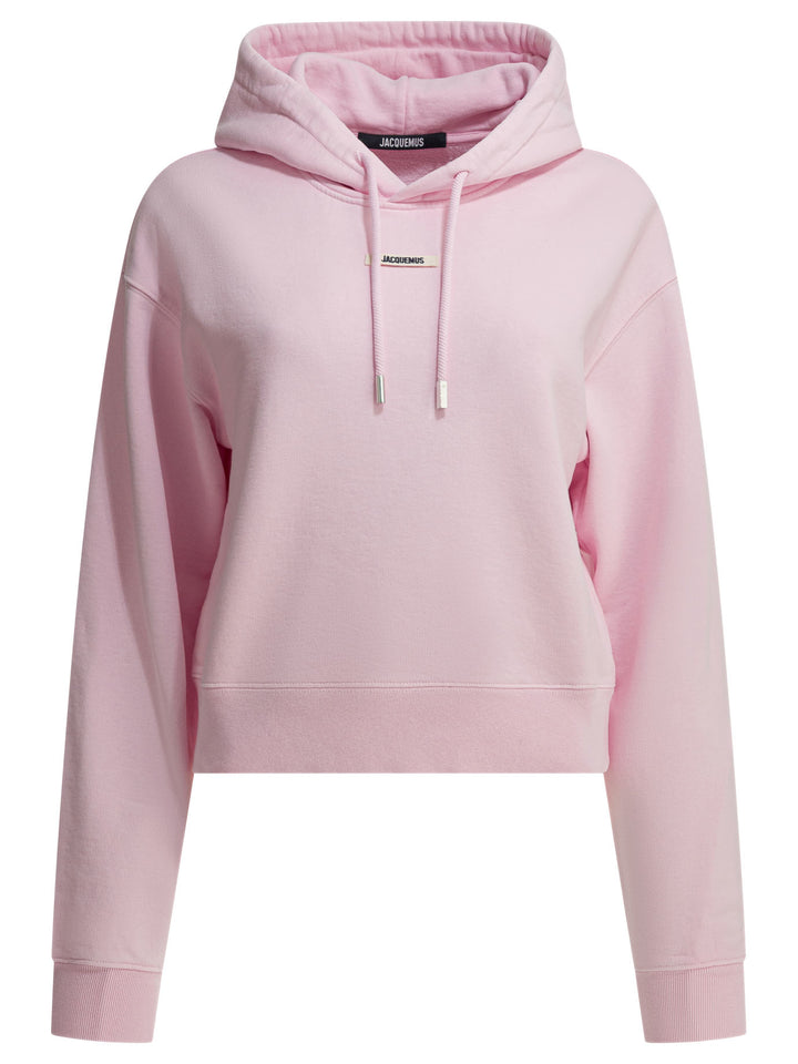 Jacquemus Gros Grain Sweatshirts - Pink | b7d23ff99fab9831acbe5dac0a317125234f727d