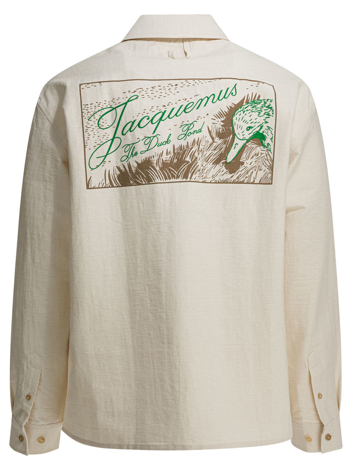 Jacquemus Mecano Shirts - White | 3e0a2c185e1ece3fadcd7b1b7f79670246462475