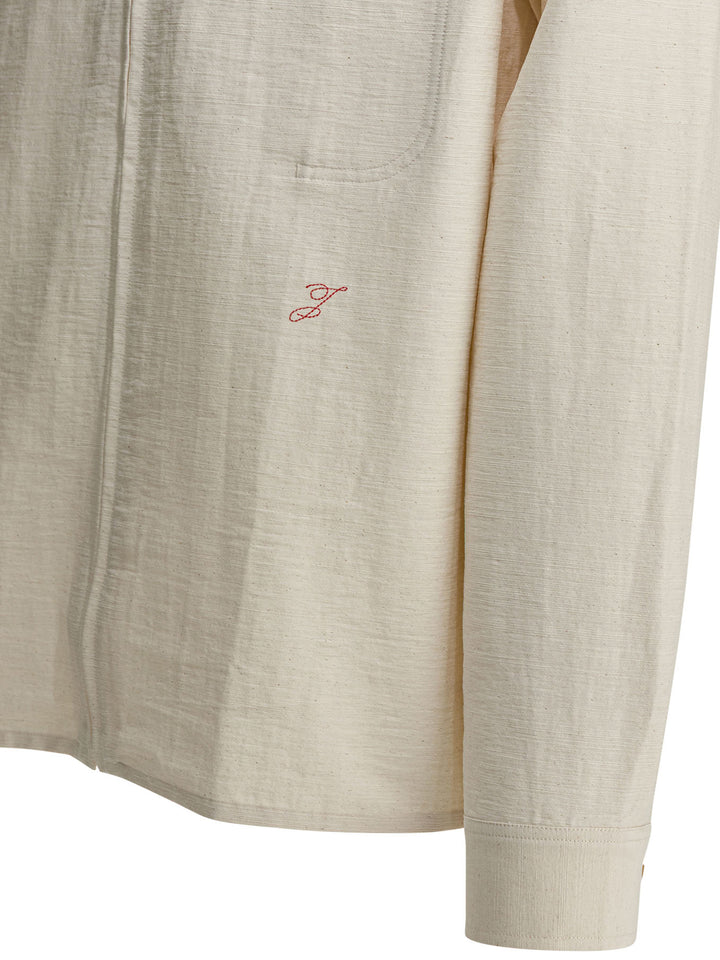 Jacquemus Mecano Shirts - White | a4e672226106f28a4c5ffe6a5ae45b30c6698562