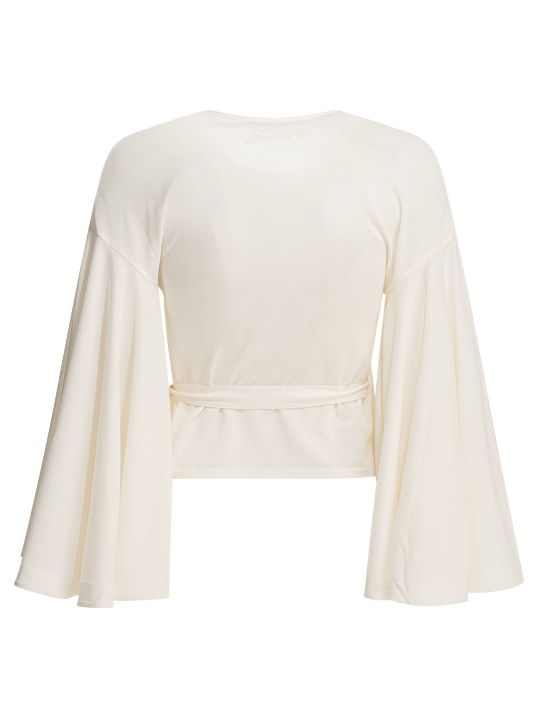 Jacquemus Casual Wrap-Around Top Tops - White | f7e4e9292c0378fe6922592dd75fec0e714d8a75