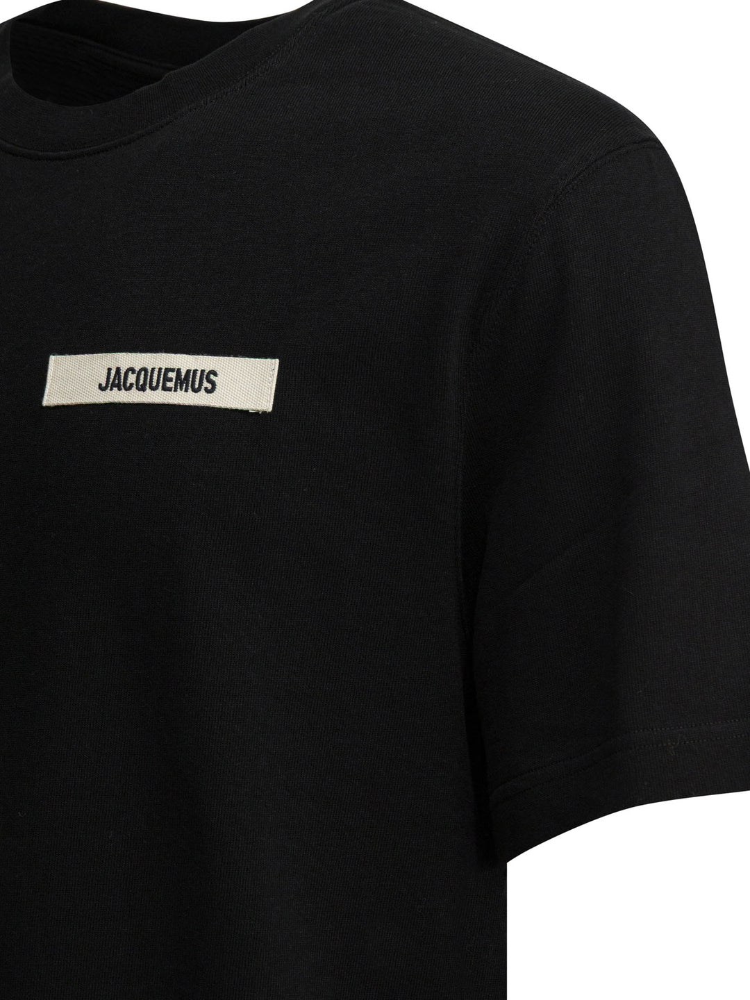 Jacquemus Gros Grain T-shirts - Black | 021c2b2bd94f3372f546b1d6d43a71d8e682ab3b