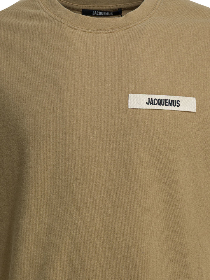 Jacquemus Gros Grain T-shirts - Beige | 6cc24e3b208b136ce83b77877f9218c2970e4d0f