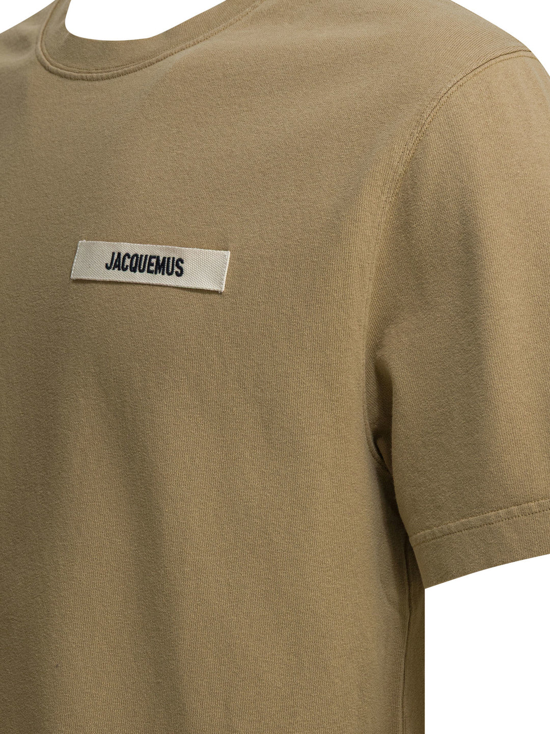 Jacquemus Gros Grain T-shirts - Beige | 2c0c65fdb3d91fb9b6c0ae74b3a7588a9b5042d4