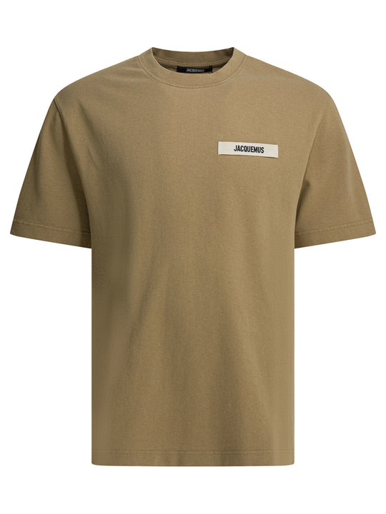 Gros Grain T-Shirts Beige