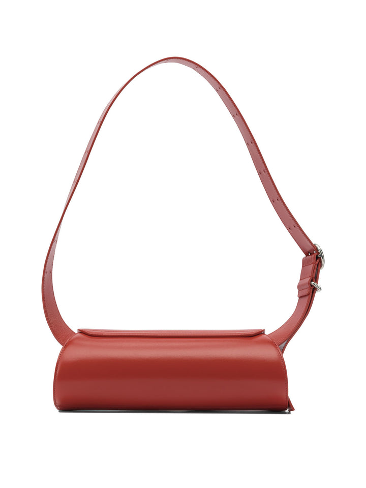 Jil Sander Cannolo Shoulder Bags - Red | 11469fcd5005070198d2c84aff5e4c4e9903b0ad