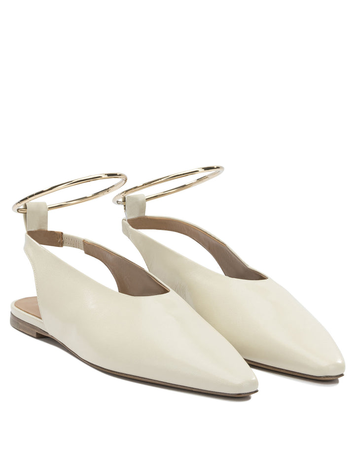 Jil Sander Ballet Slingbacks Ballerinas - Beige | b38ba01aa7e28cfcacb03d65eace2c937a8d44b5