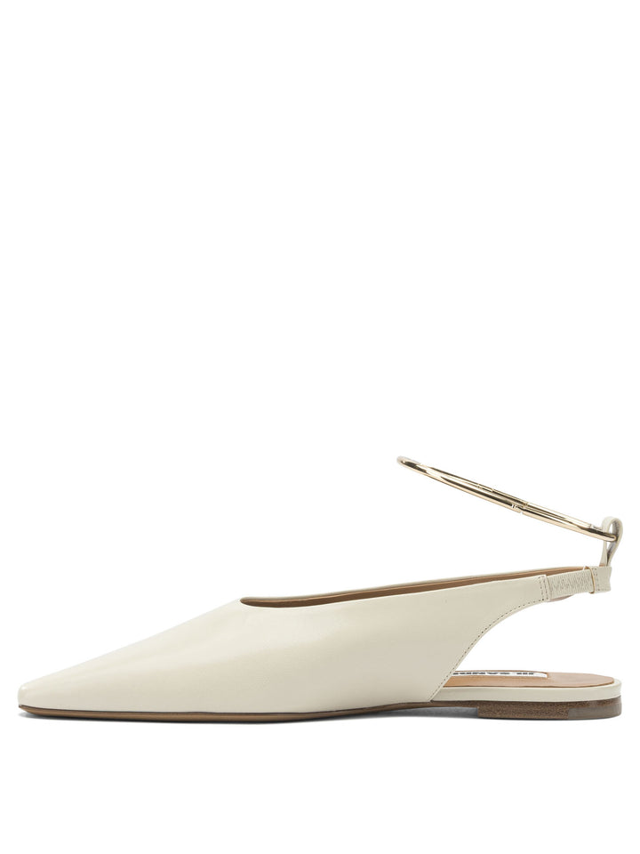 Jil Sander Ballet Slingbacks Ballerinas - Beige | 369524bc56539ae8866cab6de815552f2bd4edfb