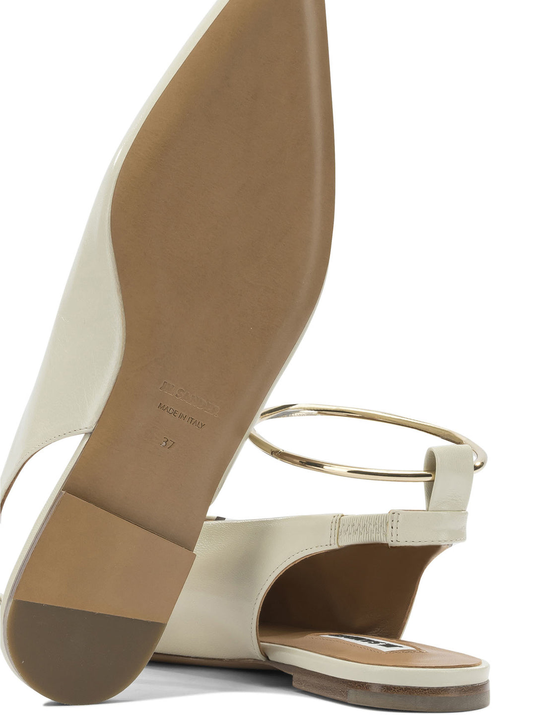 Jil Sander Ballet Slingbacks Ballerinas - Beige | 57b3dcaeb88945556804accbc98c85d9f03bf36a