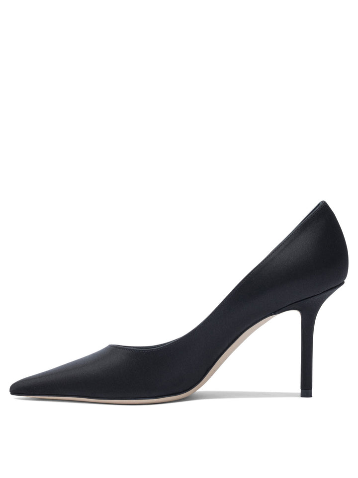 Jimmy Choo Love 85 Mm Heeled shoes - Black | 286289a7e62b3e7e3b6bf7dc0aeffe4c05ff4153