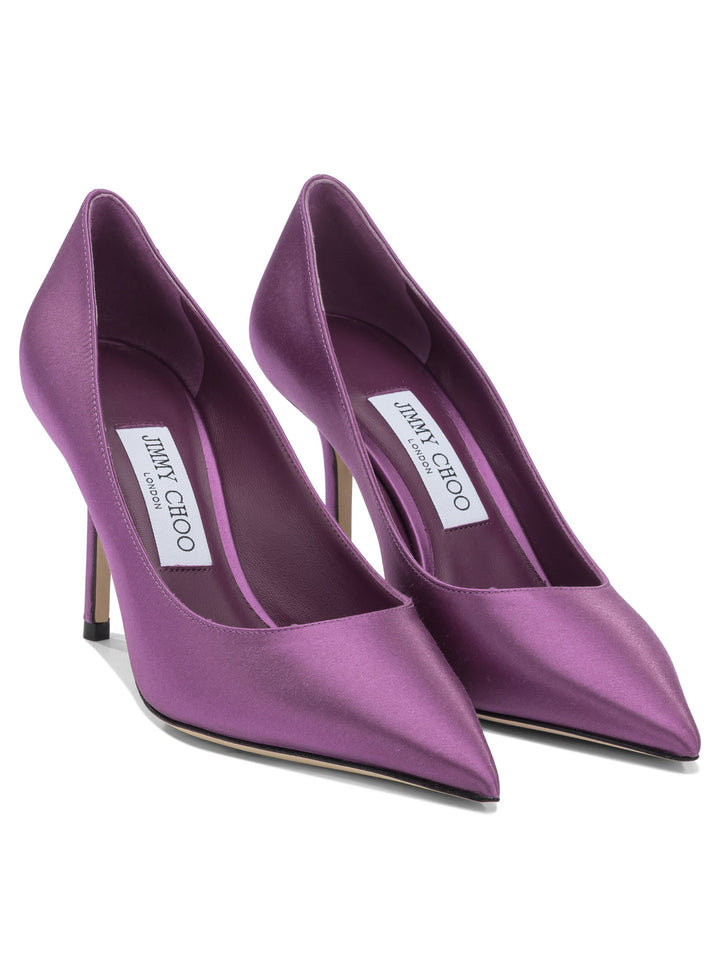 Jimmy Choo Love 85 Mm Heeled shoes - Purple | ce1b9bc2397e3c322b0313b3c458137a132de305