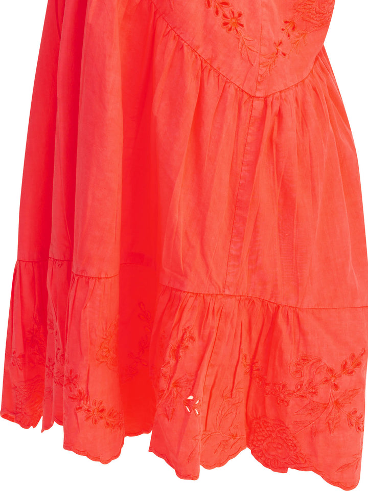 Juliet Dunn Short A-Line Dress Dresses - Fuchsia | bcfd3c72cf95d505159534c3833eddd401c87d91