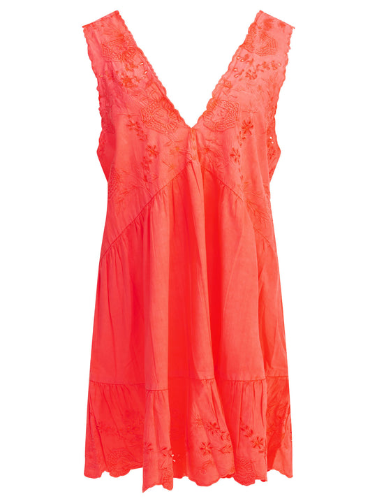 Short A-Line Dress Dresses Fuchsia