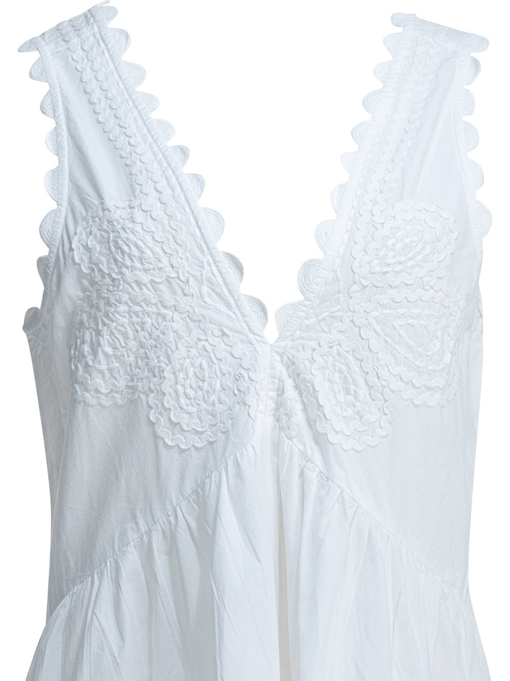 Juliet Dunn Short A-Line Dress Dresses - White | 32ca98c93708d3236a7ec4e561ed0b2e8d0c1c26