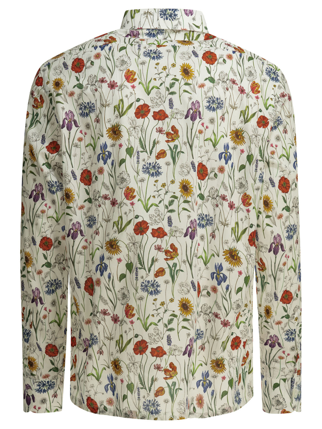 Junya Watanabe Man Casual Floral Shirt Shirts - White | 5f1be201474b5ee847bdf3510be53da1ae8f665d