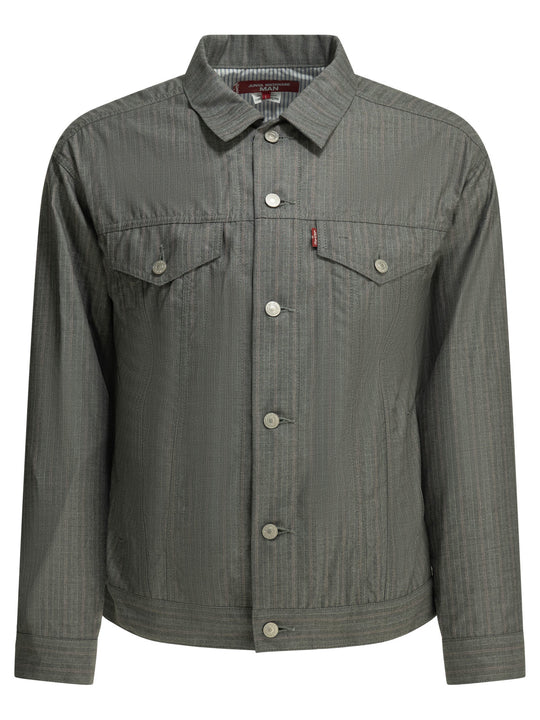 Men Jackets And Coats Grey