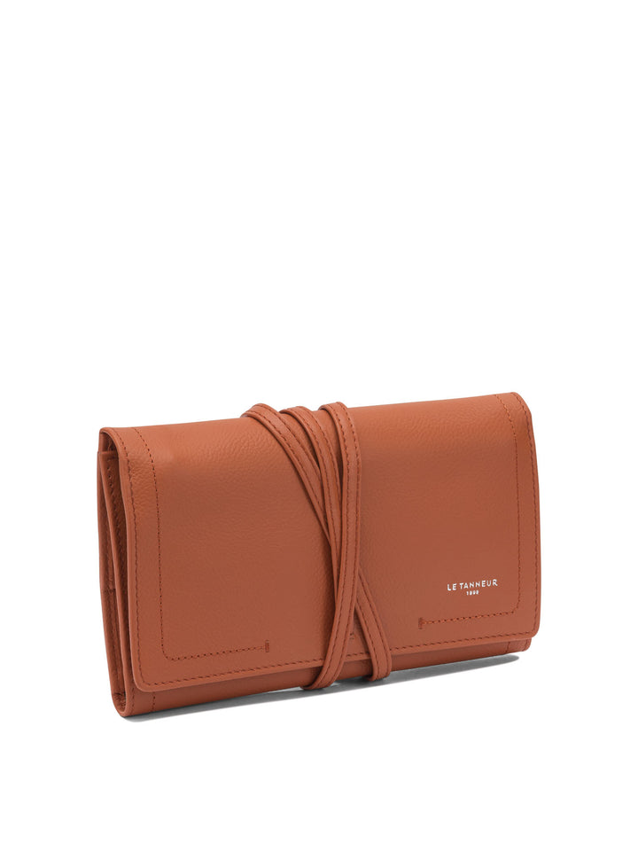 Le Tanneur Es Pouch - Orange | 2535dcce23118fd0c2b8ac44c8f6d004e4ca5bfe