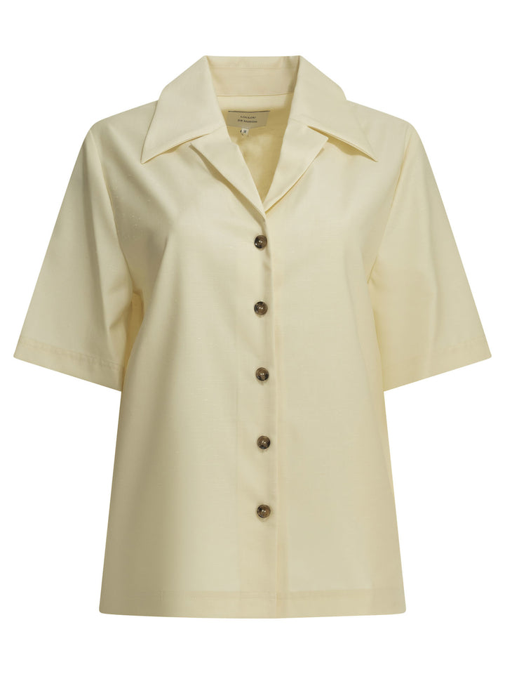 Loulou De Saison  Shirts - White | 6e6ddaaeea68efa323a31119e791a17dc0f15024