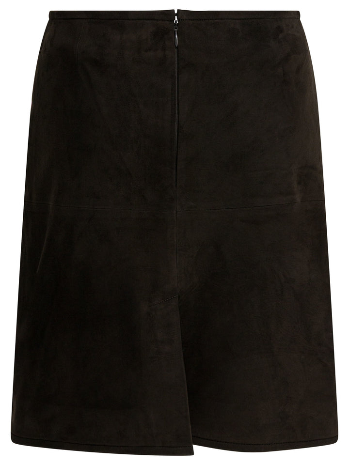 Loulou De Saison  Skirts - Brown | 28583d5f11655bfbcb6f89c9a87a84e94d585296