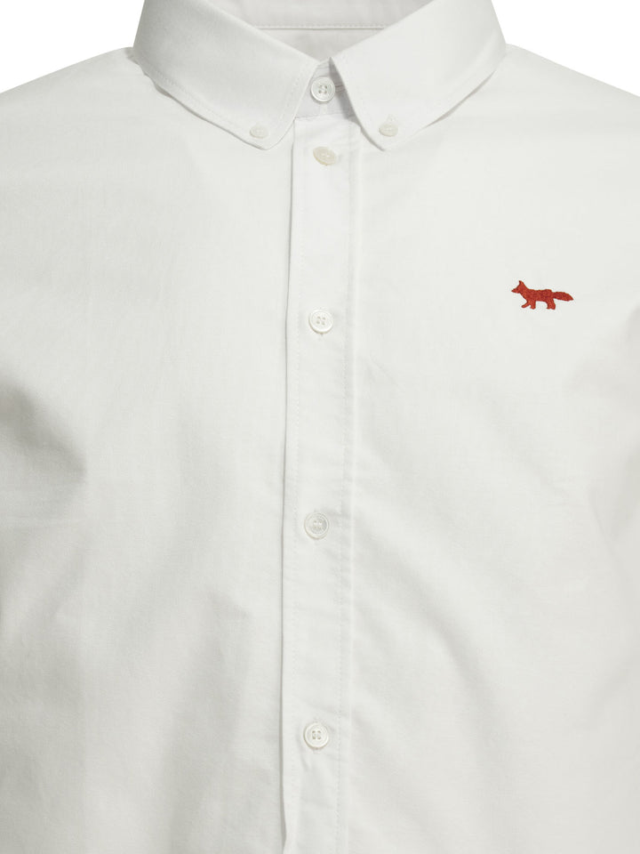 Maison Kitsuné Profile Fox Shirts - White | 5d39608da8aec224908c02bf685fd41fde922e43