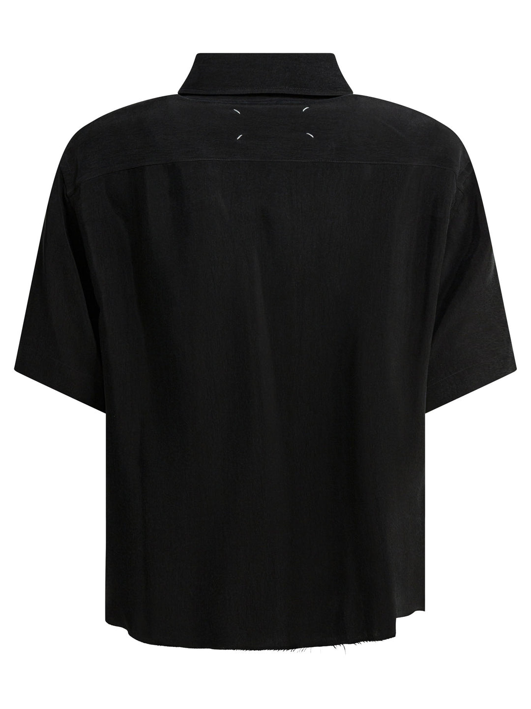 Maison Margiela Casual Button-Down Shirt Shirts - Black | 4d093440718a81dd0426fc4403d624b9e39d72a7