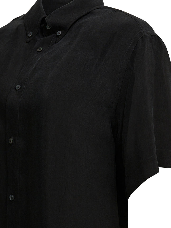 Maison Margiela Casual Button-Down Shirt Shirts - Black | df26cdd3ae7d357dd4c2e214dd43b7722c7a0f83