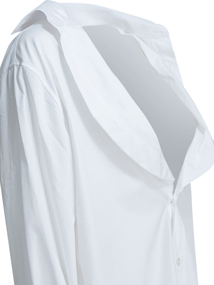Maison Margiela Casual Shirt Shirts - White | b9563516fbde13e48d29b0c606e83d05361b68fe