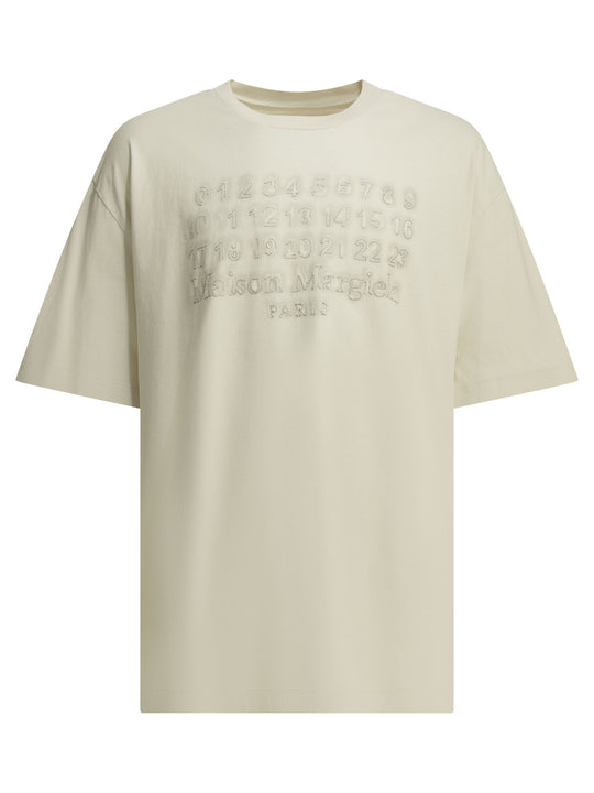 Crew-Neck T-Shirt With Logo T-Shirts White